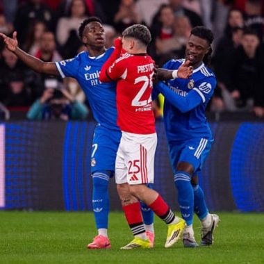 Benfica’s Prestianni denies racist abuse toward Vinicius Jr. as UEFA opens probe