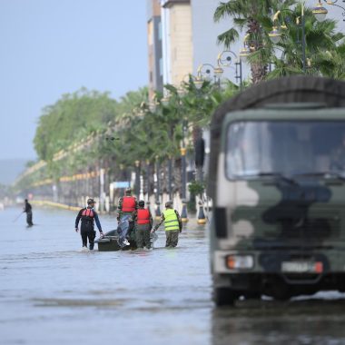 Irregular migration attempts spike in flood bound Ksar El Kabir as North on high alert