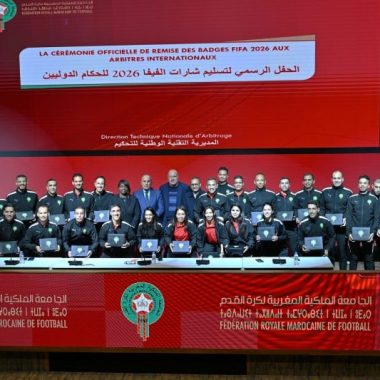 Morocco awards FIFA international badges to referees for 2026