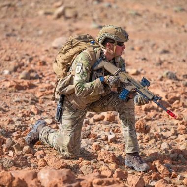 Belgian prince joins military training in the Moroccan Sahara