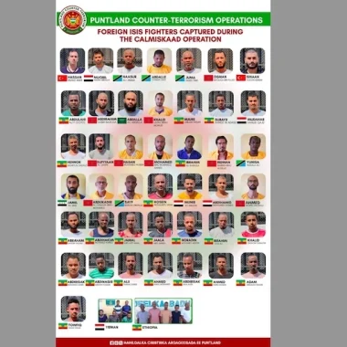 Puntland authorities say nine Moroccans arrested in anti-ISIS operation