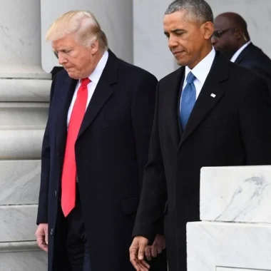 Trump posts, then deletes, racist clip of Obamas as monkeys